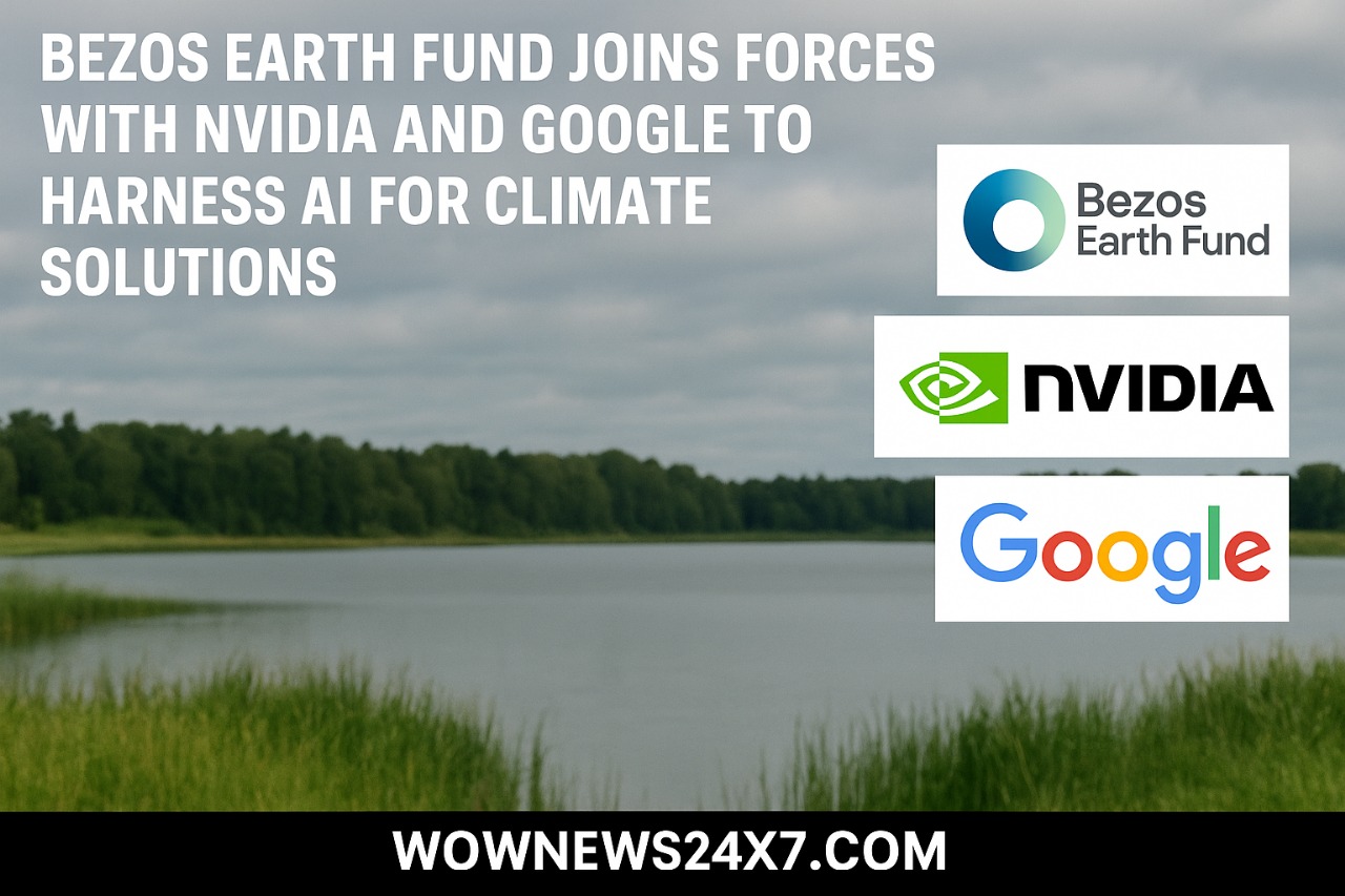 Bezos Earth Fund Joins Forces with Nvidia and Google to Harness AI for Climate Solutions