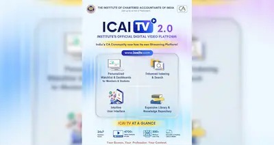 ICAI Rolls Out TV 2.0 to Transform Chartered Accountancy Learning
