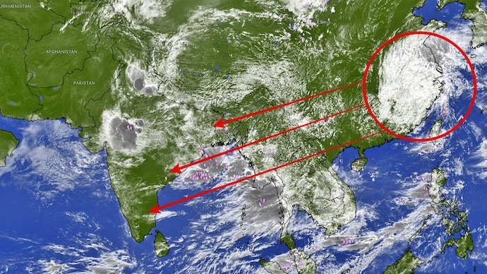Sucking the Clouds Dry: How a Remote Pacific Cyclone is Playing with India’s Monsoon