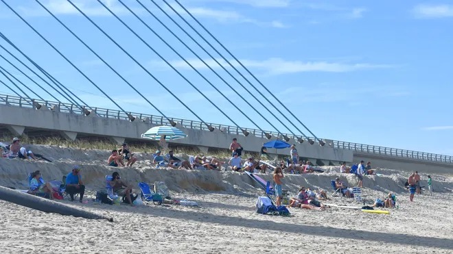 Indian River Inlet’s North Beach Takes a Hit: Hurricane Erin’s Surge Forces Closures, Sparks Erosion Concerns