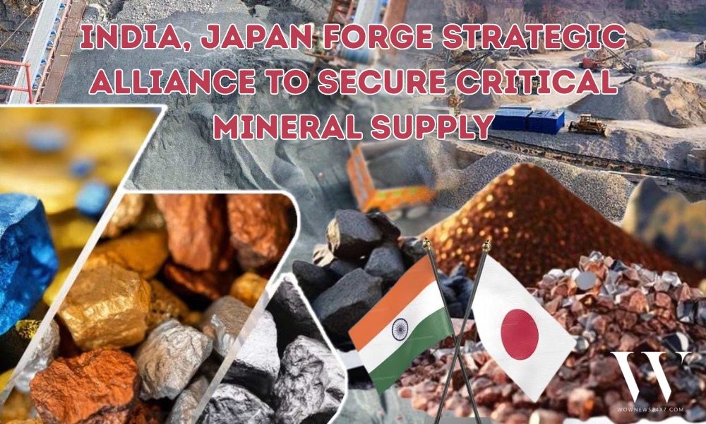 India, Japan Sign Critical Minerals Pact to Boost Supply Chain Security