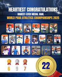 Unforgettable Triumph: India’s Para Stars Clinch Historic 22-Medal Haul on Global Stage