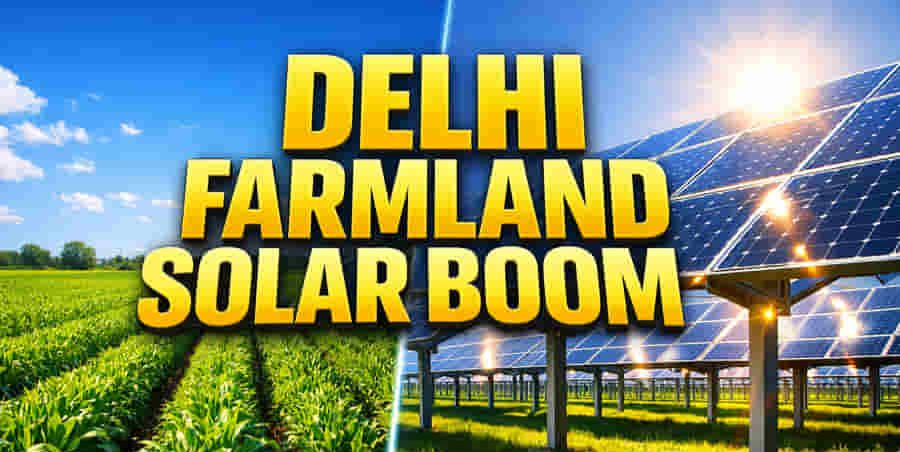 Delhi Farmers Get Green Light for Elevated Solar Systems Under REAPLU Reform