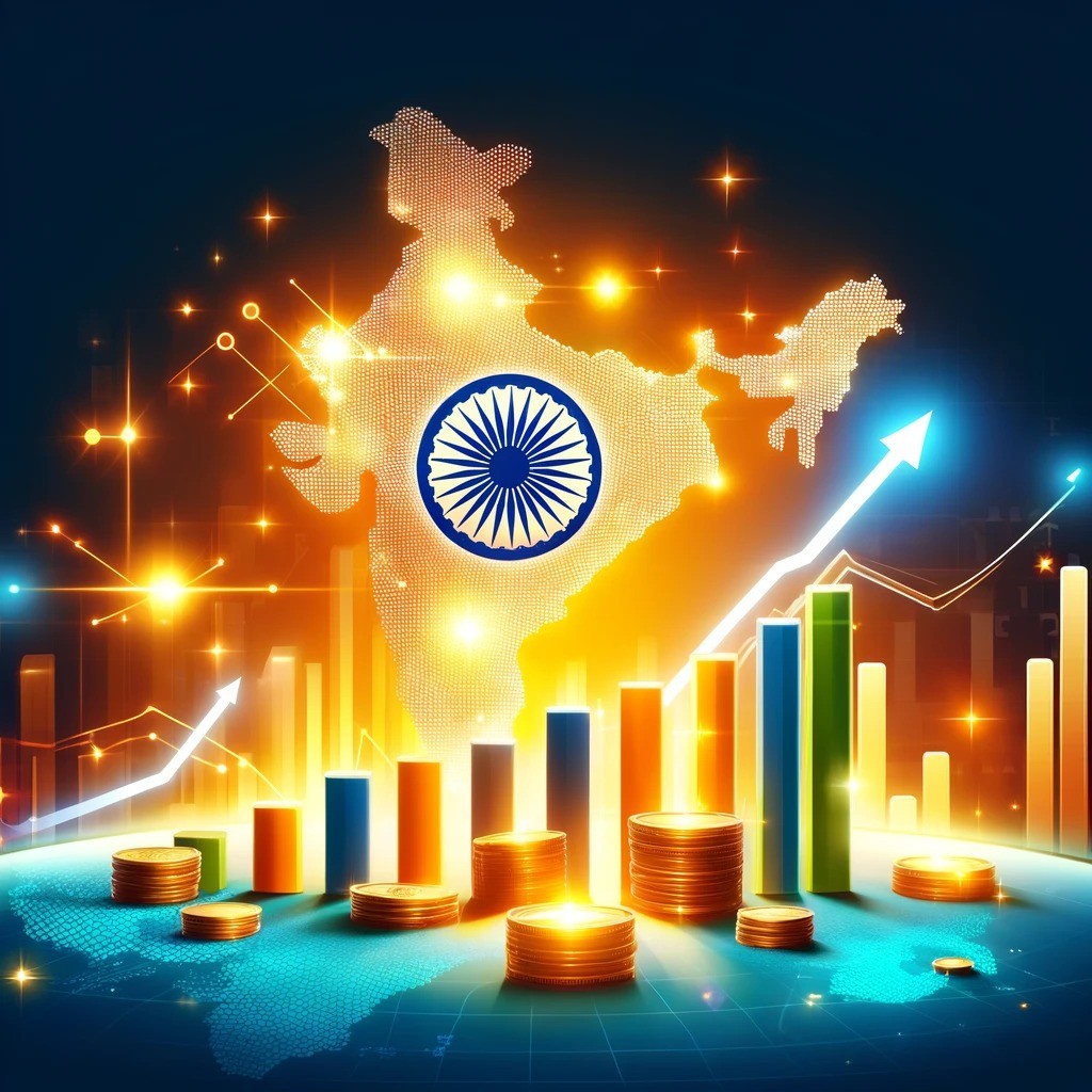 India Poised for Economic Boom: Record FII Inflows and Corporate Profit to GDP Peak by FY26-FY27