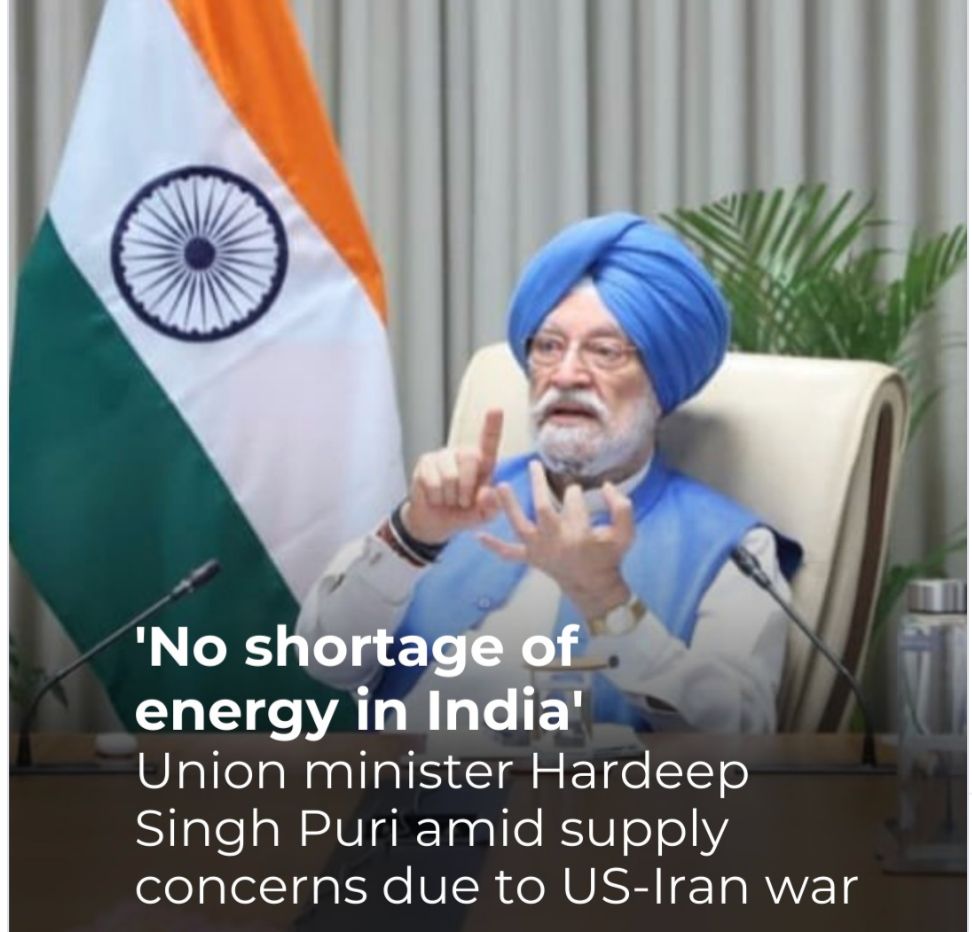 No Shortage Of Energy In India, Assures Hardeep Singh Puri