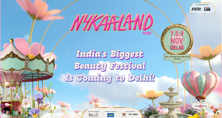 Glamour Takes Center Stage: Nykaaland 2025 Day 2 Dazzles Delhi with Celebs, Creators, and Beauty Buzz