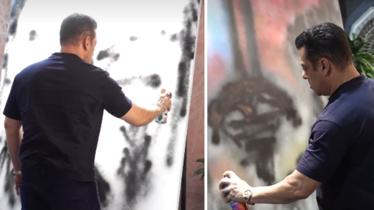 Bhai’s Brush With Art:  Salman Khan Reveals His Artistic Side at 60