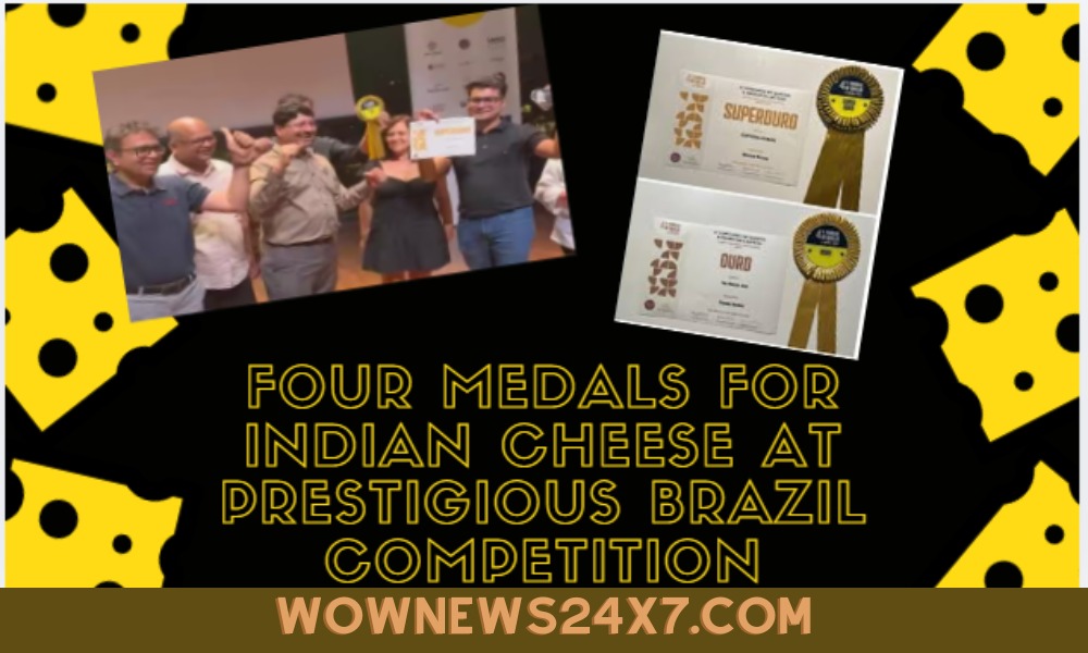 Indian Cheese Triumphs Internationally, Winning Four Medals And Redefining Dairy Excellence