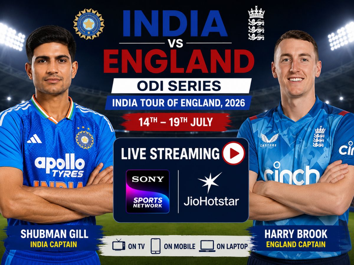 India vs England 1st ODI Live Streaming: How to Watch Birmingham Match