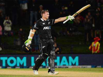 Tom Latham’s Steady Knock Guides New Zealand in Chase Against Bangladesh