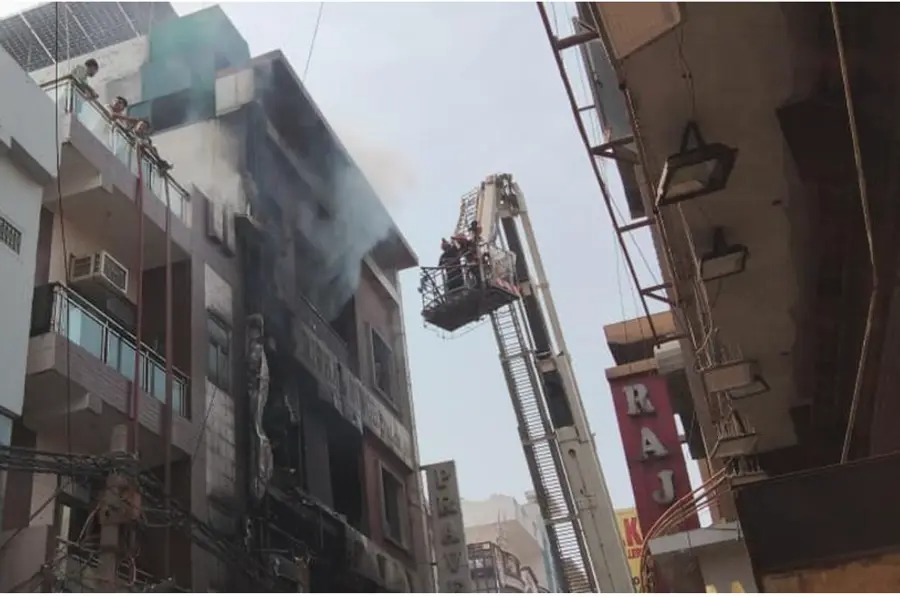 Rescue Teams Save Fifteen As Fire Sweeps Through East Delhi Residential Complex Overnight, Claiming Nine Lives