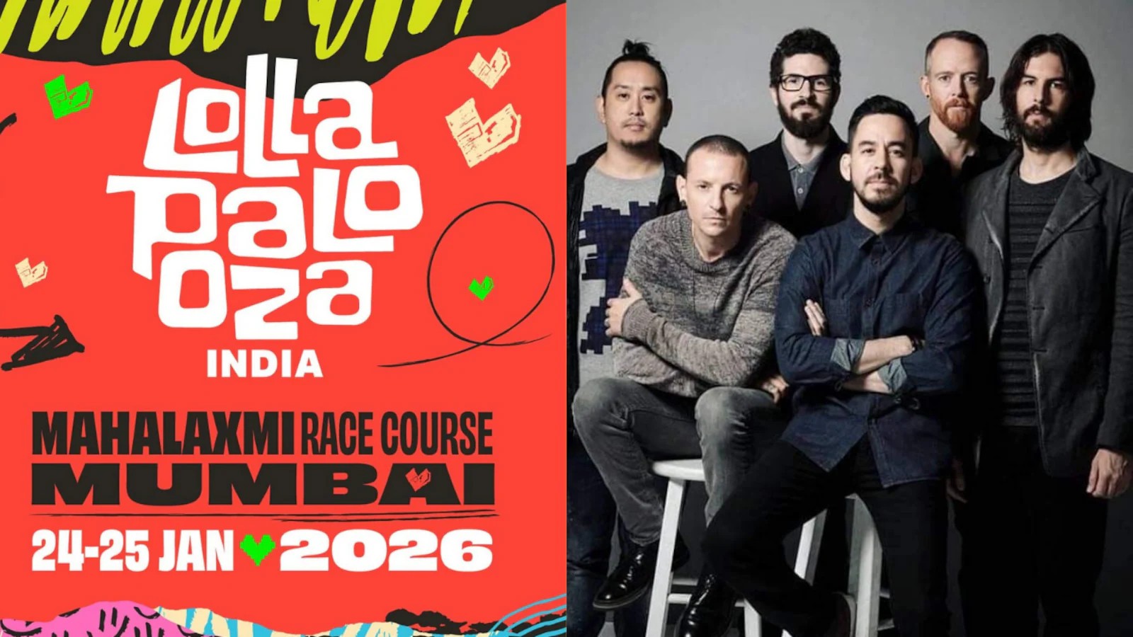 Mumbai’s Music Weekend: Linkin Park And Playboi Carti To Rock Lollapalooza 2026