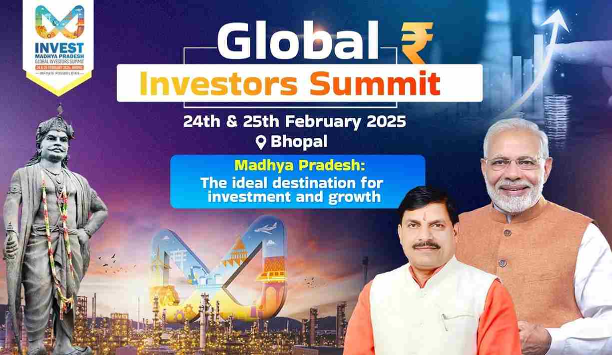 Madhya Pradesh Ready for Global Investors Summit 2025 with PM Modi's Arrival