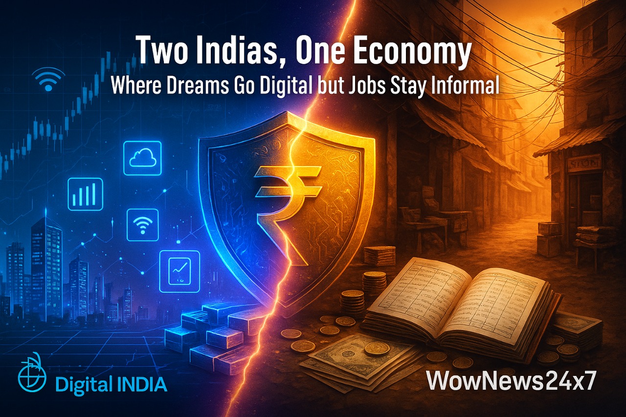 Two Indias, One Economy: Where Dreams Go Digital but Jobs Stay Informal