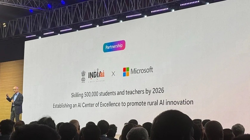 Microsoft and IndiaAI Join Forces to Skill 5 Lakh Indians in AI by 2026, Driving Tech Revolution