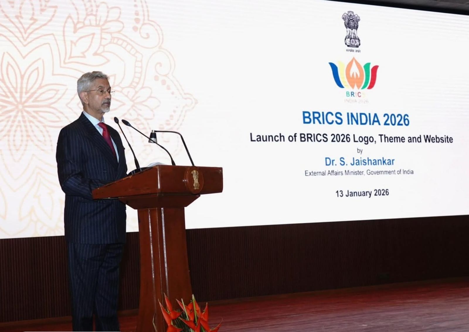 India Rolls Out Vision And Identity For BRICS 2026 Presidency