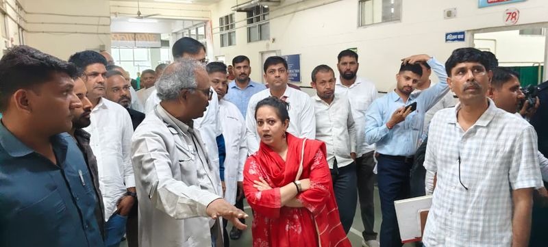 Health Minister Conducts Surprise Visit To PGIMS Rohtak, Inspects Healthcare Facilities