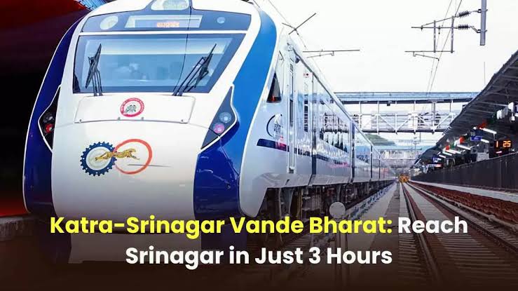 All Aboard! Vande Bharat Zooms from Katra to Srinagar in Just 3 Hours