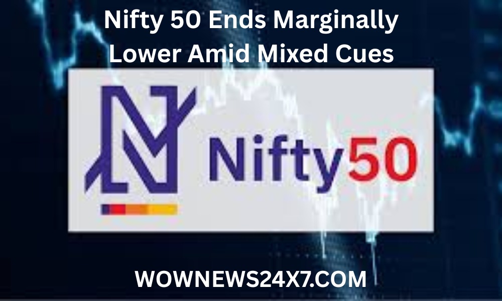 Nifty 50 Index Ends Marginally Lower by 0.01%, Market Poised for Next Move