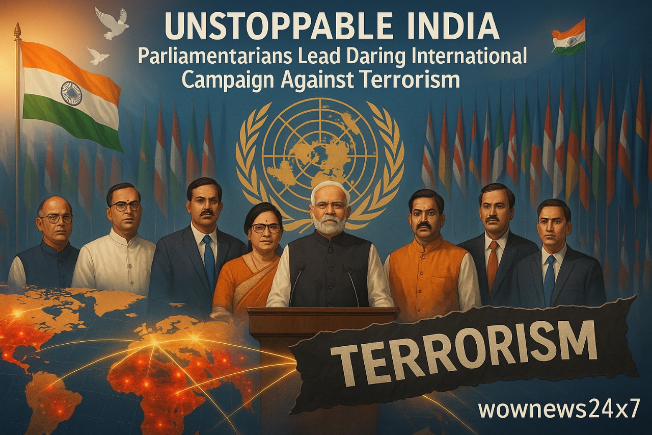 Unstoppable India: Parliamentarians Lead Daring International Campaign Against Terrorism