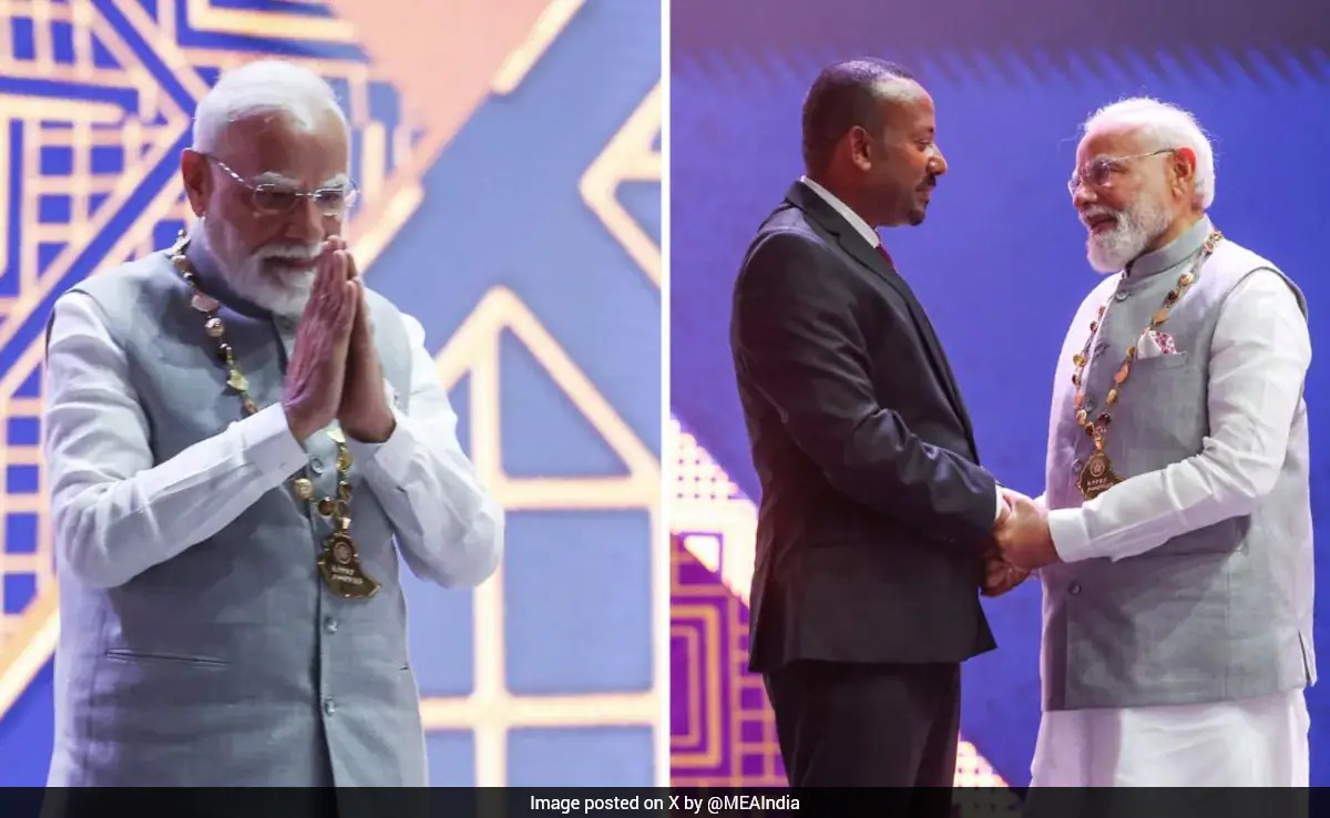 Modi Makes History: First World Leader Wins Ethiopia’s Top Award