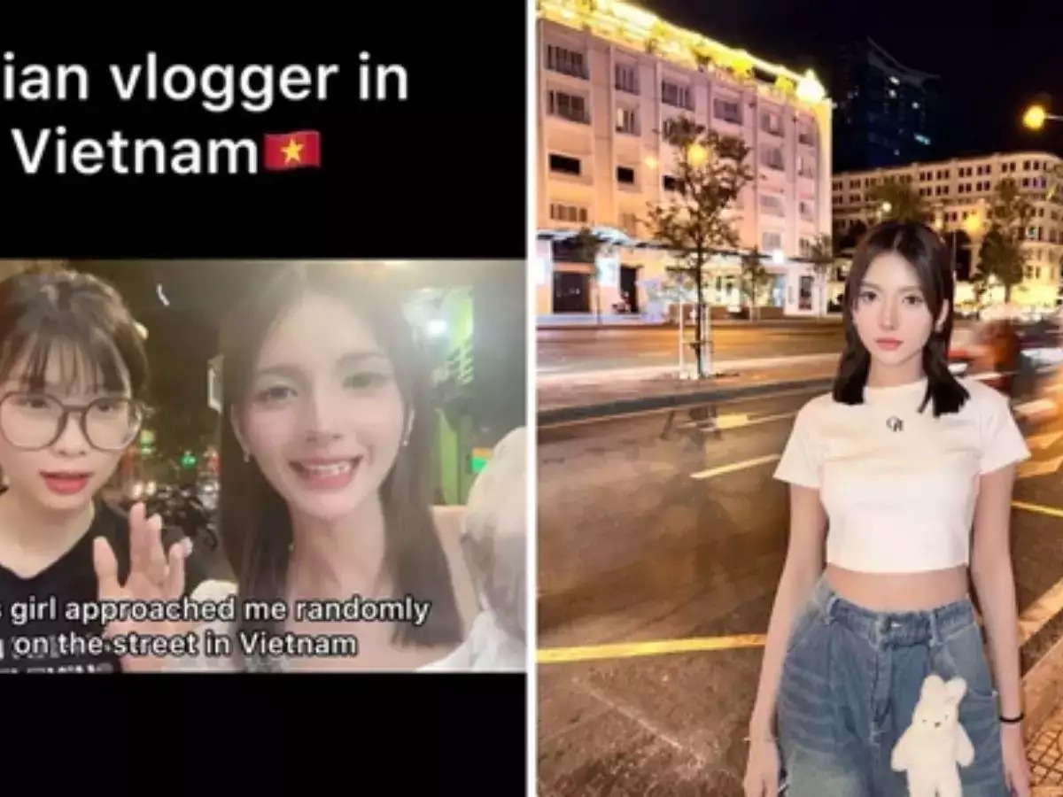 Viral Video: Vietnamese Woman Stunned by Vlogger's Indian Identity Sparks Online Debate