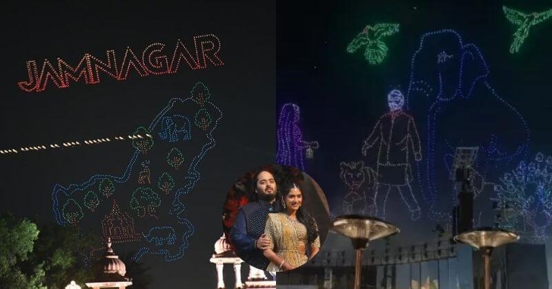 A Billion Lights for Two Billionaires: Ambani Drone Show Dazzles Jamnagar