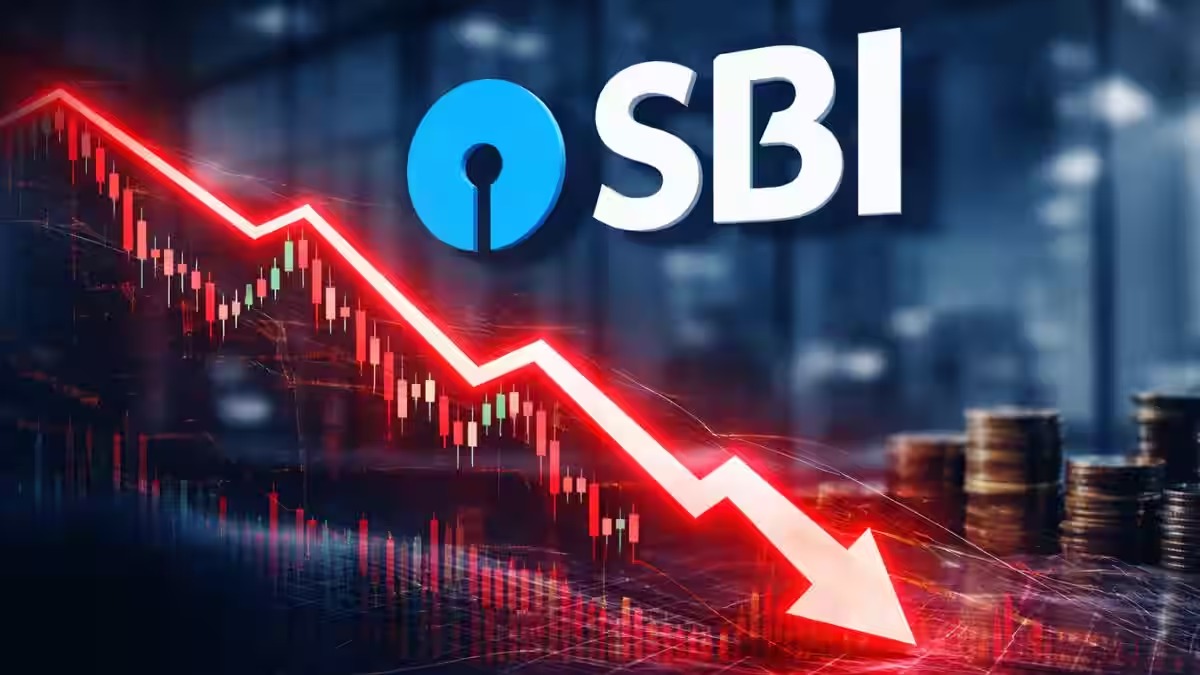SBI Shares Slip 4.2% Today — What's Behind The Sudden Dip In India's Largest Bank Stock