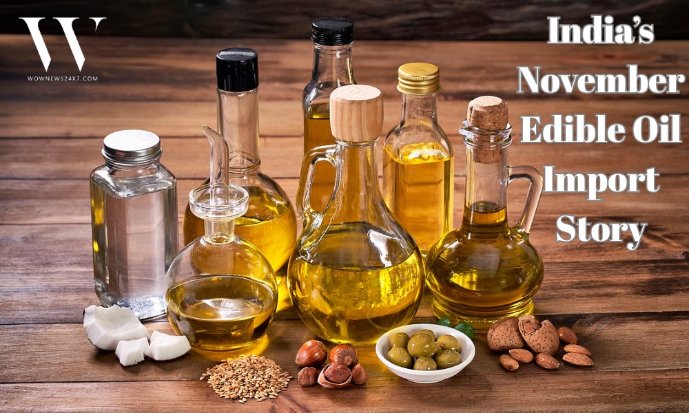 India’s Kitchen Economics: Vegetable Oil Imports See Mixed November Moves