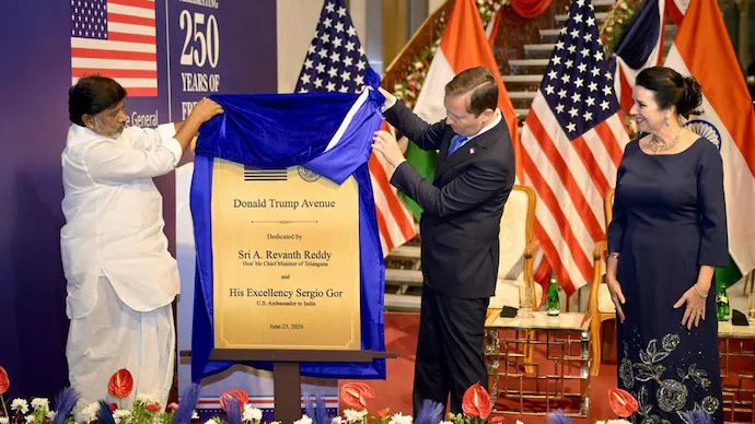Trump Card: Hyderabad Renames Major Tech Corridor as Donald Trump Avenue