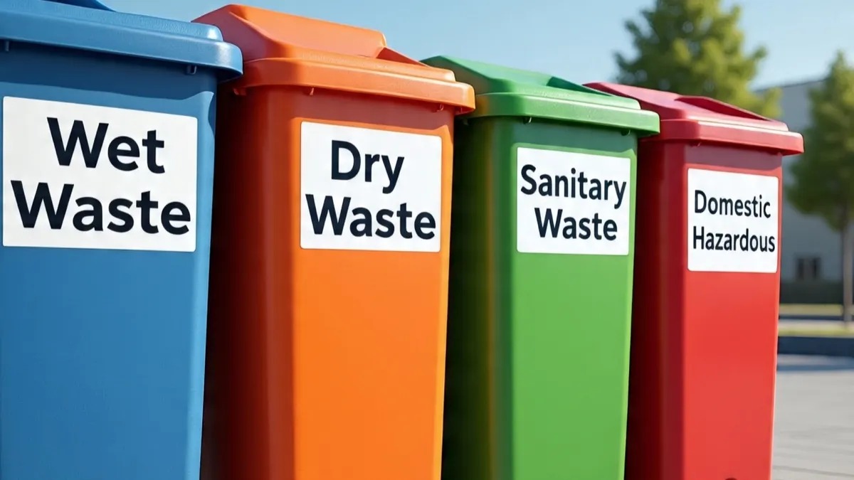 Bengaluru Introduces Four-Bin Waste Segregation System Amid Early Challenges