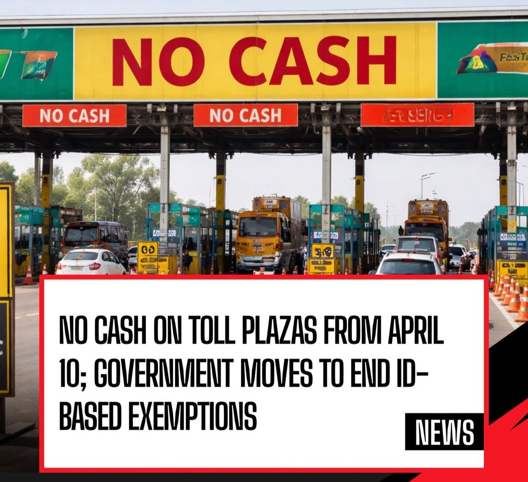 India Goes Fully Digital: Cash Banned At Toll Plazas, FASTag And UPI Only