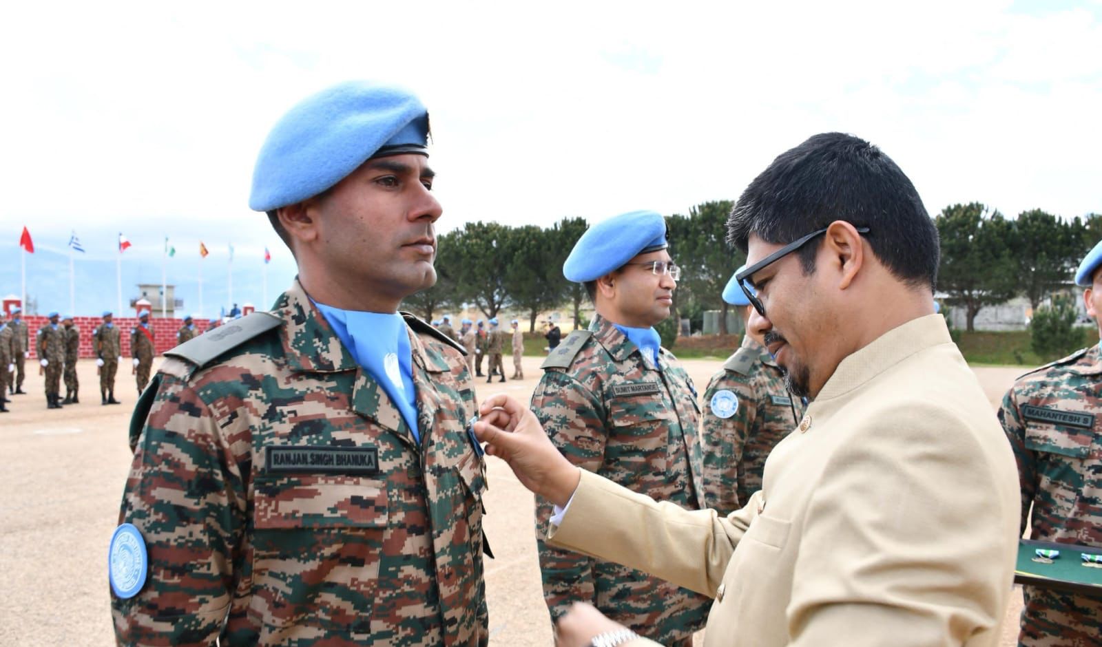 Marching in Glory: Indian Battalion Displays Valor and Dignity at UNIFIL Medal Day