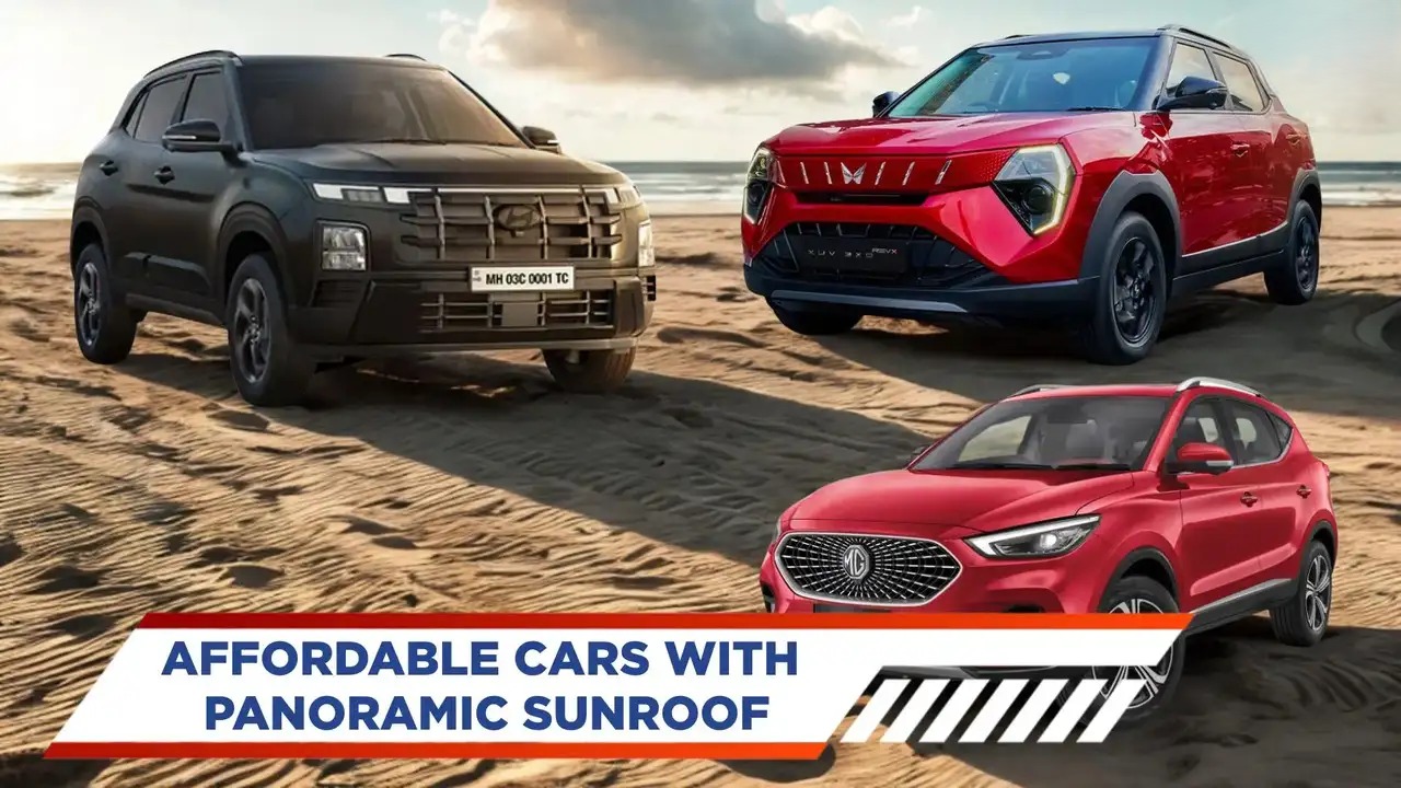 Open Your World: Best 5 Panoramic Sunroof Cars Below Rs 20 Lakh in India