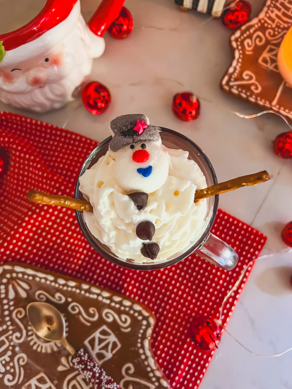Freeze the Fun: Whipped-Cream Toppers Melt into Winter Magic