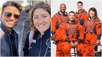 Indian Astronaut Shubhanshu Shukla Shares Fanboy Moment With Artemis II Crew