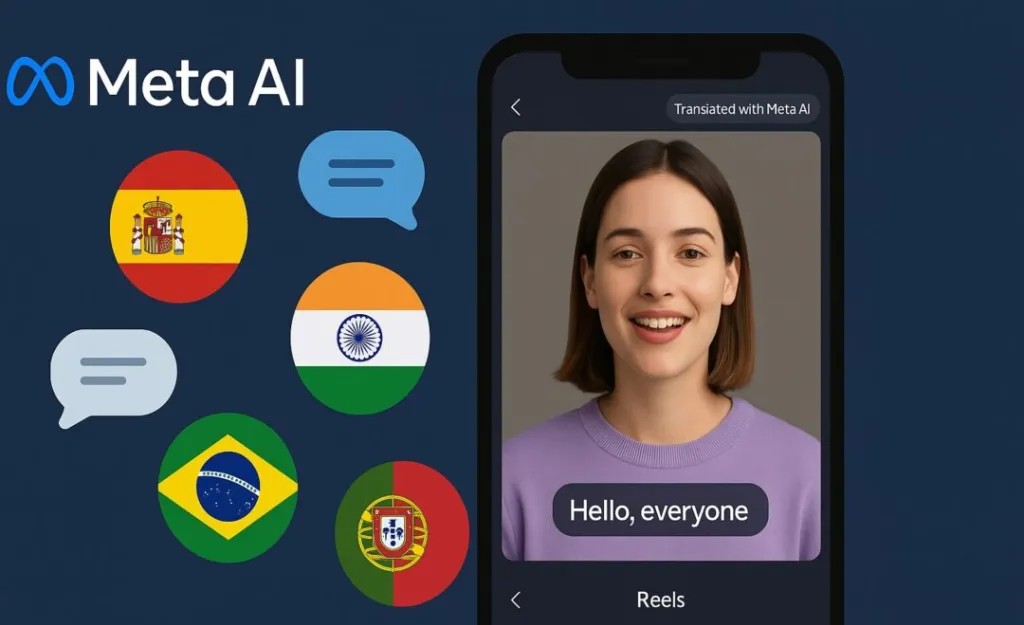 Watch and Speak: Meta’s AI Brings Realistic Hindi and Portuguese Voiceovers to Social Reels