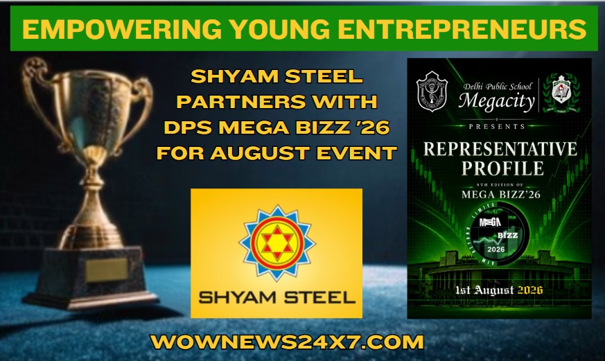 Trade, Tech, and Talent: Shyam Steel Steps Up as Official Sponsor for DPS Mega Bizz '26