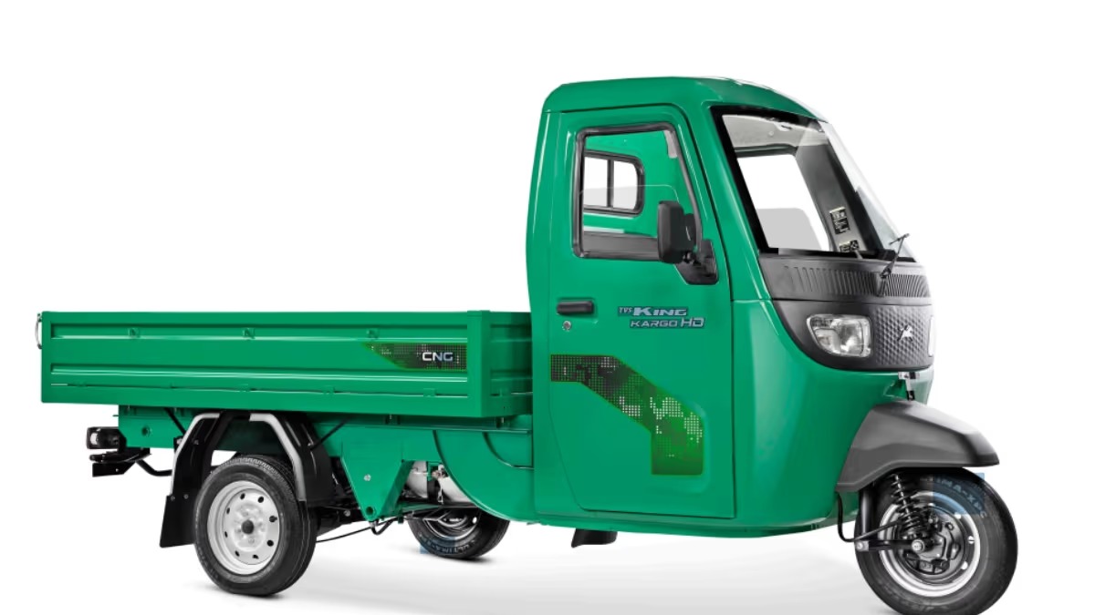 TVS Motor Launches King Kargo HD CNG For Commercial Segment