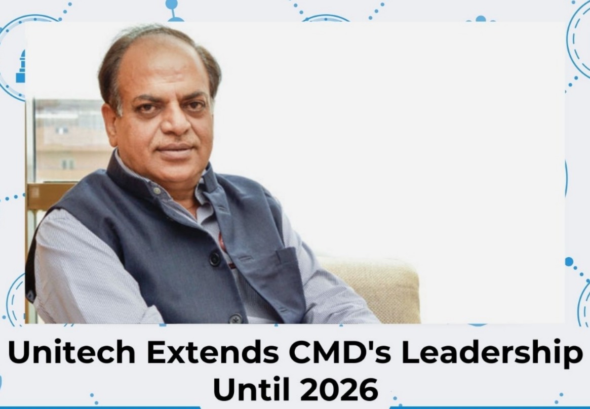 Unitech Extends Tenure Of Yudhvir Singh Malik As Chairman And Managing Director