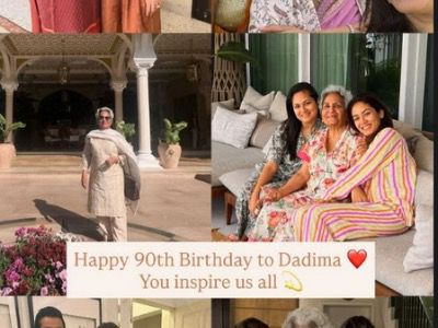 90 Years Young: Mira Rajput Pens Heartfelt Wish for Grandma