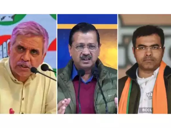 BJP Surges Ahead in New Delhi: Parvesh Verma Takes Early Lead Over Kejriwal