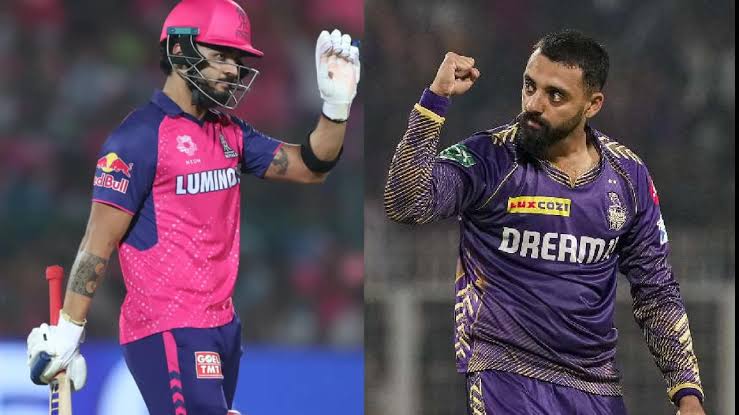 RR Skipper Riyan Parag Falls After a Quickfire 25