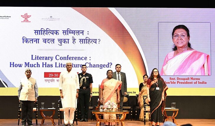 President Murmu Kickstarts Vibrant Literary Dialogue at Rashtrapati Bhavan