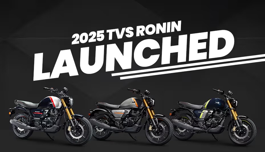 TVS Unveils 2025 Ronin: A Modern-Retro Marvel with Enhanced Safety