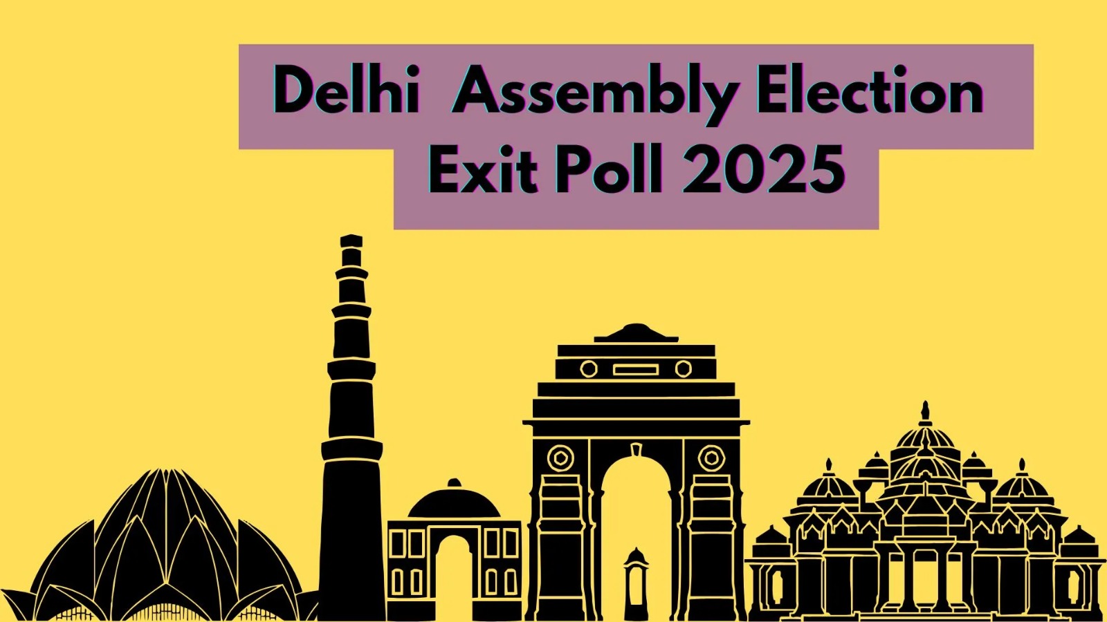 Delhi Assembly Election Exit Polls 2025: When and Where to Watch LIVE Streaming