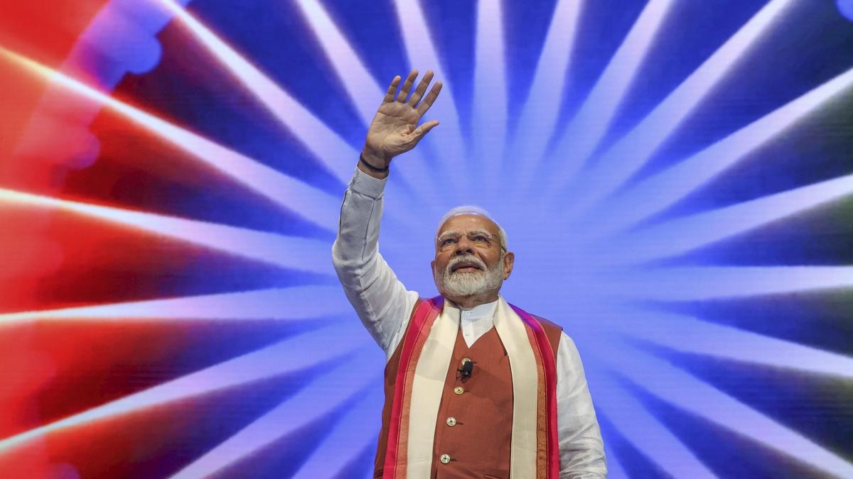 Pune Lights Up The Sky: 3D Drone Show To Celebrate PM Modi’s 75th Birthday