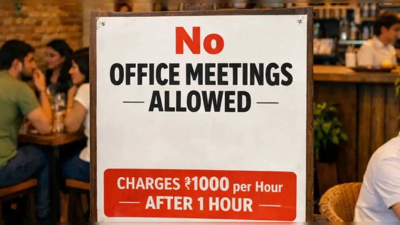 Bengaluru Café Introduces Fee for Extended Meetings Beyond One Hour