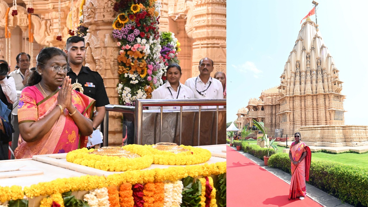 President Murmu’s Gujarat Visit Blends Spirituality, Nature, And Community Engagement