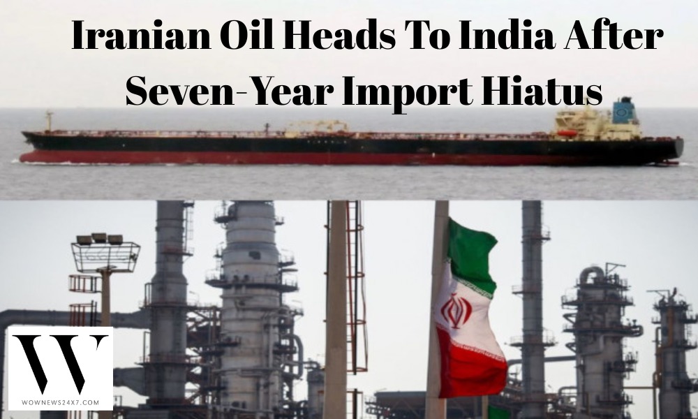 India To Receive First Iranian Crude Shipment In Seven Years, Marking Energy Trade Revival